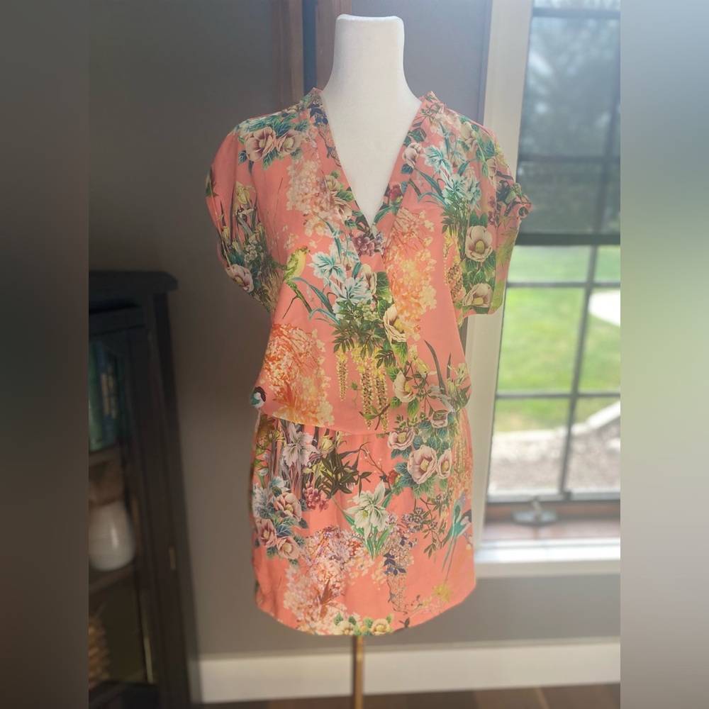 Zara Trafaluc TRF Kimono Mini Dress Sz S